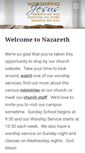 Mobile Screenshot of nazarethbaptistchurch.com